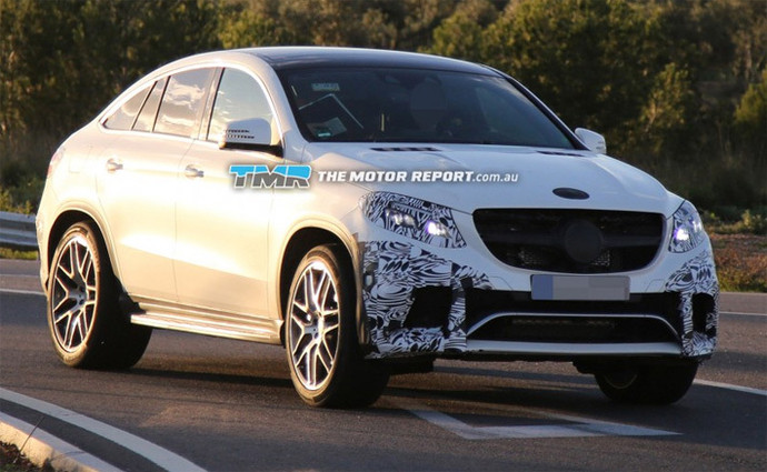 Тестируется AMG-версия GLE Coupe