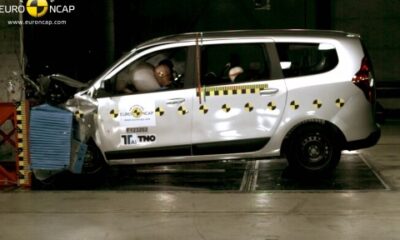 Минивэн Dacia Lodgy MPV заработал на тестах Euro NCAP три звезды.