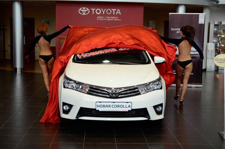 Toyota Corolla официально представлена в Беларуси