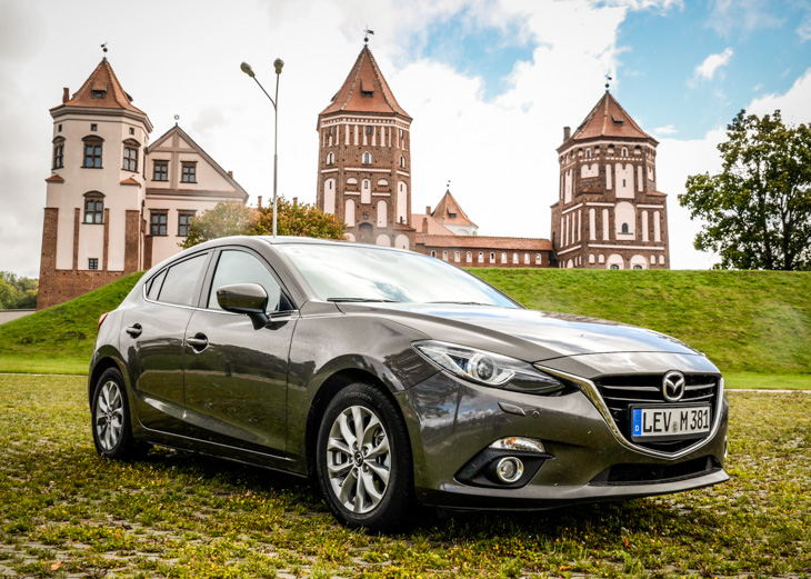 Новая Mazda 3 приехала в Беларусь еще до премьеры во Франкфурте