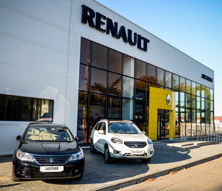 В Бресте открылся новый автоцентр Renault