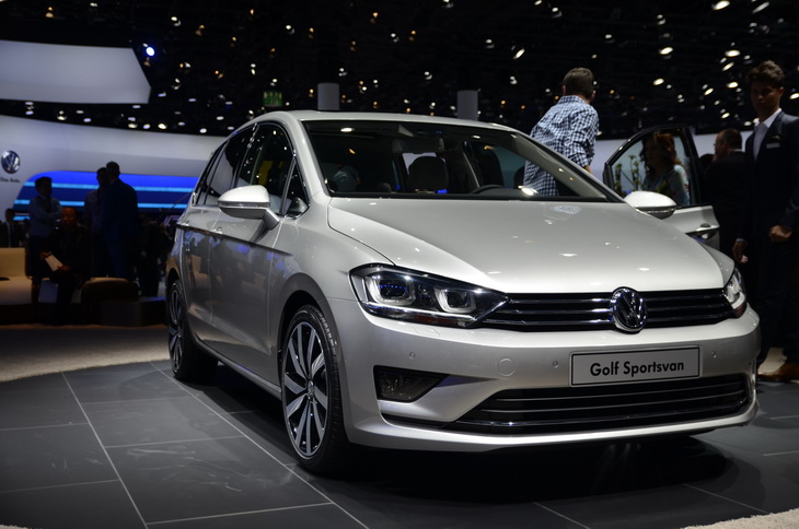 Премьеры Франкфурта: VW Golf Sportsvan