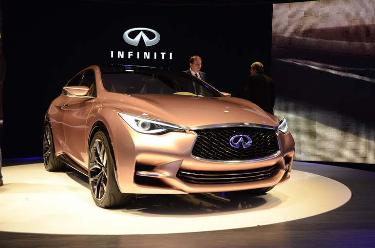 Премьеры Франкфурта: Infiniti показала концепт будущей модели С-класса
