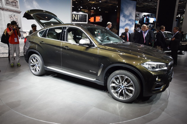 Парижская премьера большого купе-кроссовера BMW X6