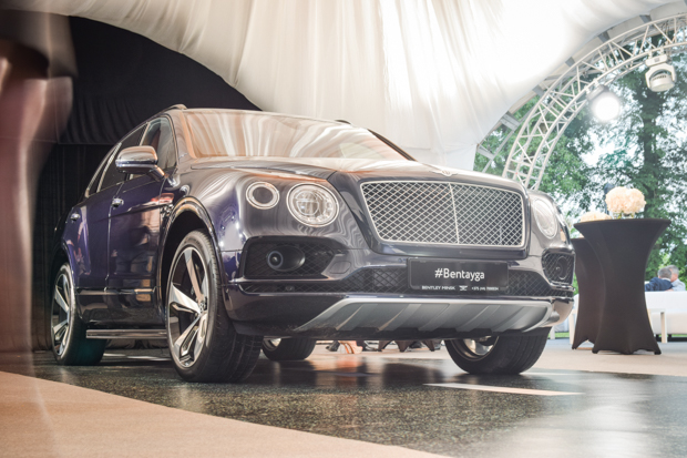 В Минске представили Bentley Bentayga