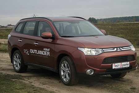 Субботний тест-драйв долгожданной новинки Mitsubishi Outlander