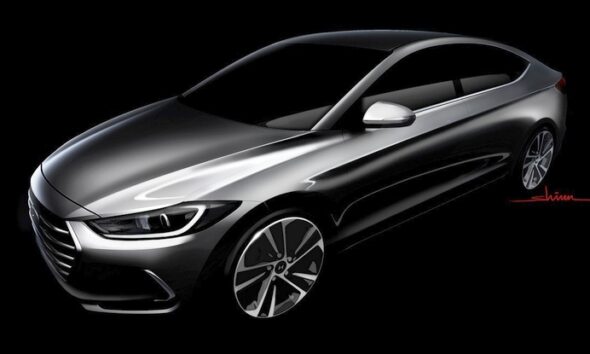 Рассекречен дизайн рестайлингового Hyundai Elantra
