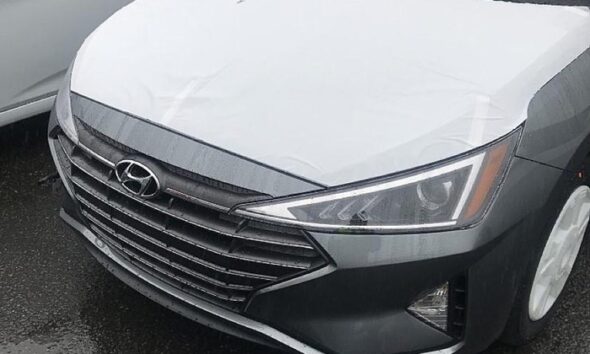 Рассекречен экстерьер обновленного седана Hyundai Elantra