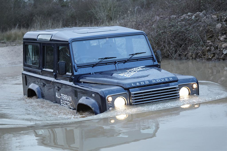 Jaguar Land Rover представит на женевском автосалоне электрический Defender