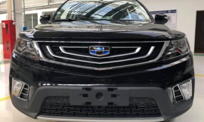 Появились снимки Geely Emgrand X7 отечественного производства