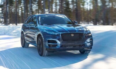 Jaguar тестирует кроссовер F-Pace в экстремальных условиях