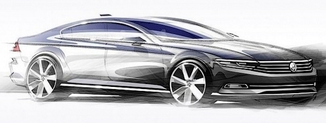 Volkswagen рассекретил новый Passat