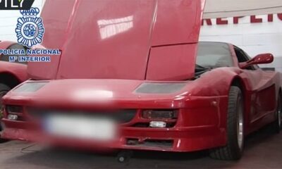 Фальшивые Ferrari злоумышленники изготавливали из стеклопластика