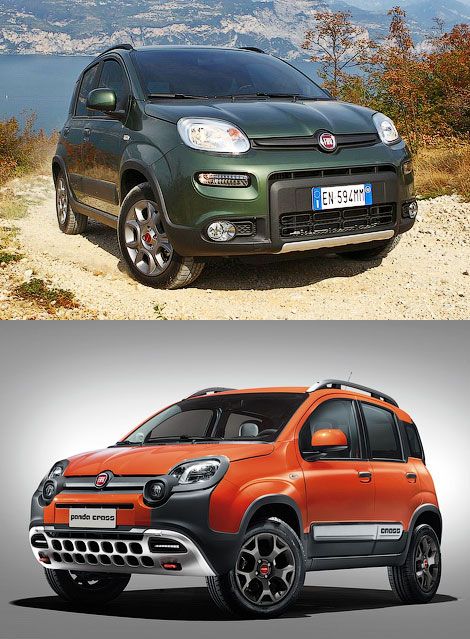 Fiat Panda стала похожа на кроссовер