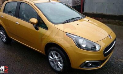 Появились первые фотографии 2015 Fiat Punto