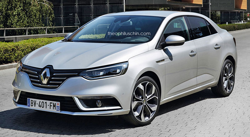 В Сети показали следующее поколение Renault Fluence