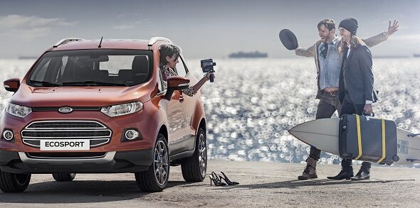 Новый кроссовер Ford EcoSport и год без забот - за 108 рублей в месяц!