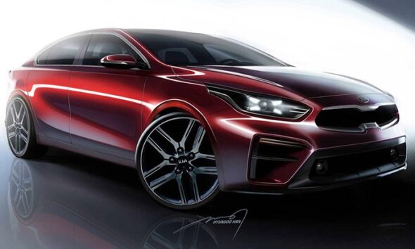 Внешний вид нового Kia Forte уже не является секретом