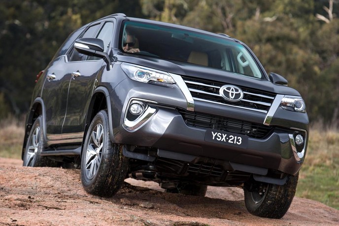 Toyota Fortuner добрался до российского рынка