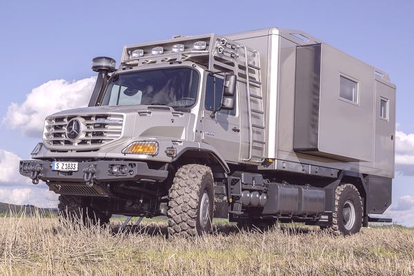 Mercedes-Benz создал люксовый кемпер на внедорожном шасси Zetros