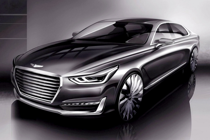 Hyundai показала очертания будущего флагмана