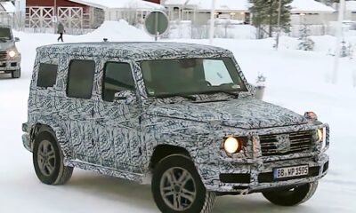 Новый Gelandewagen показали в движении