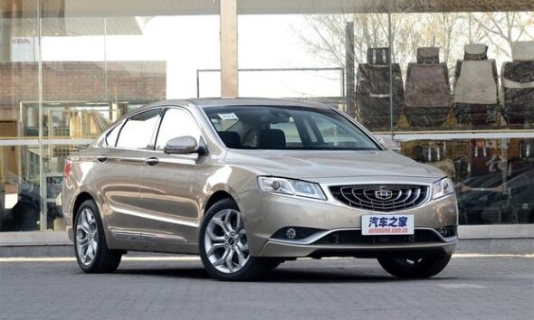 Продажи роскошного седана Geely GC9 начнутся в Таможенном союзе в 2016 году