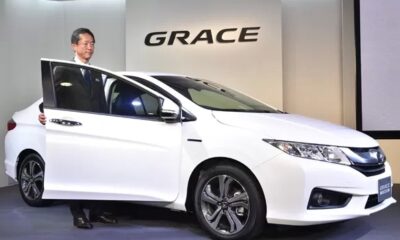 Honda выпустила новый гибридный седан Grace