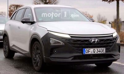 Новый водородный «паркетник» Hyundai замечен на немецких дорогах