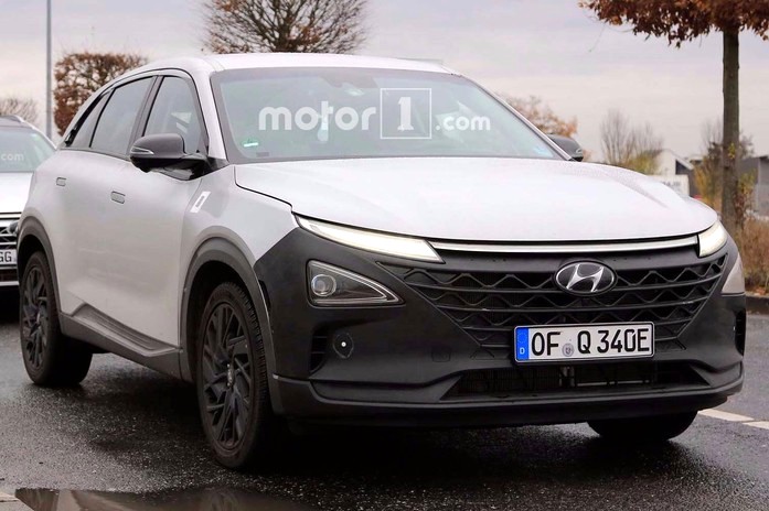 Новый водородный «паркетник» Hyundai замечен на немецких дорогах