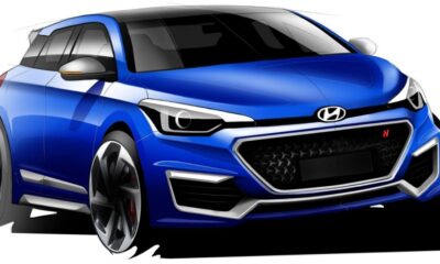 Первое изображение «заряженной» версии хэтчбека Hyundai i20