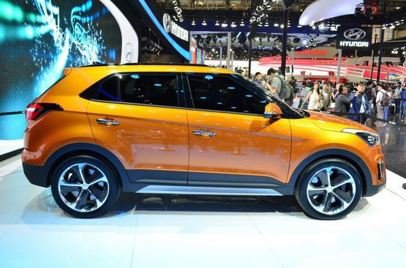 Серийный вариант Hyundai ix25 покажут в сентябре