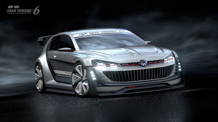 Volkswagen рассекретил еще одну виртуальную модель для Gran Turismo 6