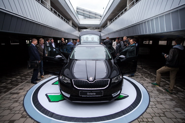 В Минске прошла презентация новой Skoda Octavia