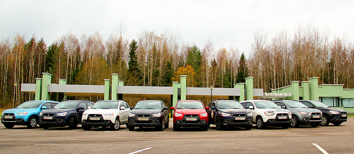 Автопробег Международного клуба Mitsubishi ASX по Беларуси