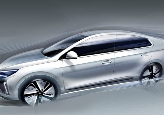 Hyundai показала новую модель Ioniq