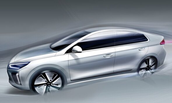 Hyundai показала новую модель Ioniq