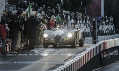 Jaguar принял участие в исторической гонке Mille Miglia 2013
