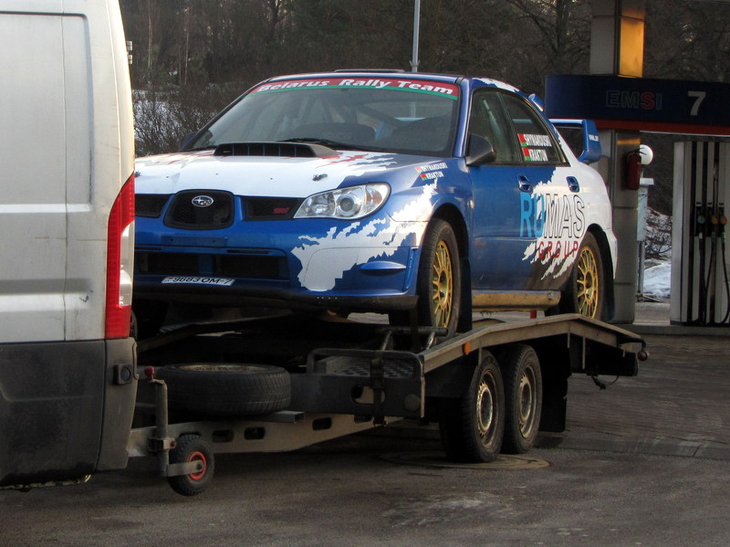 Белорусские экипажи начали ознакомление с трассой «Janner Rallye»