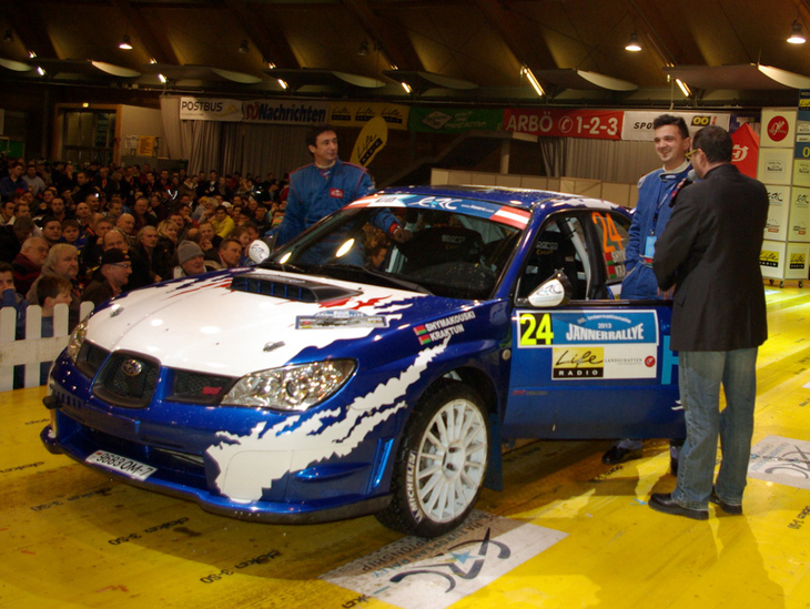 Белорусы стартуют на международном ралли «Janner Rallye»