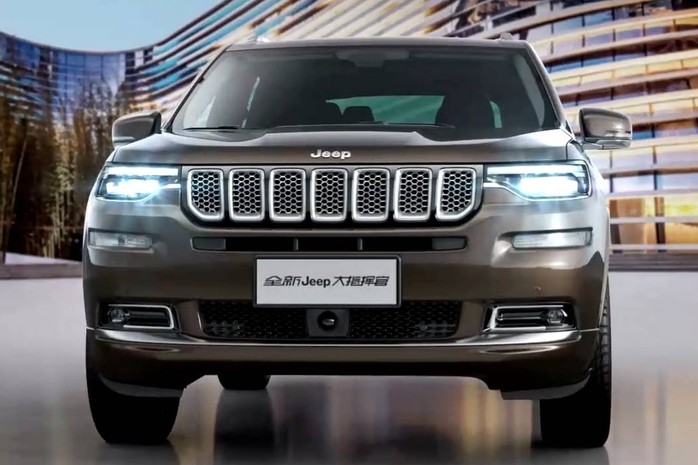 Jeep Grand Commander покажут на выставке в столице Китая
