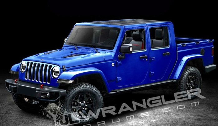 Возрожденный пикап Jeep получит трехлитровый турбодизель V6