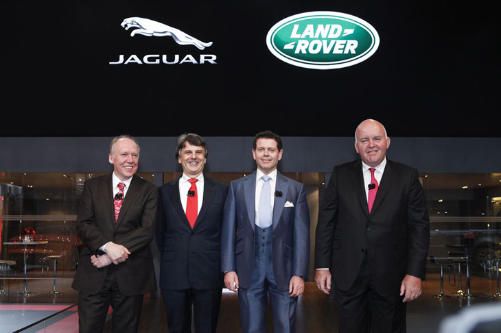 Jaguar Land Rover на автосалоне в Шанхае
