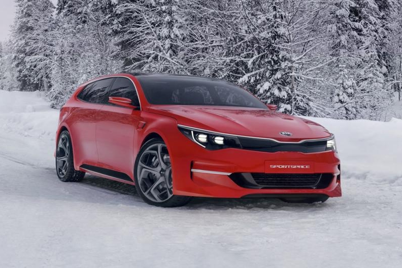 Kia показала дизайн новой Optima на примере концепта Sportspace