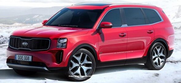 Флагманский кроссовер Kia представят в Детройте