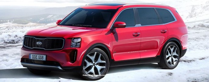 Флагманский кроссовер Kia представят в Детройте
