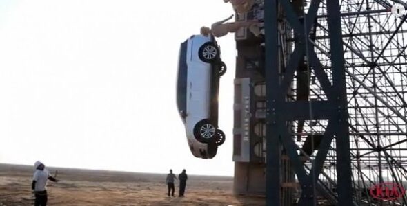 Нестандартный краш-тест Kia