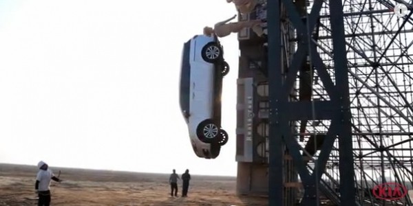 Нестандартный краш-тест Kia