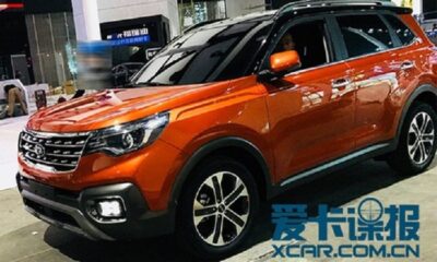 Опубликованы фото неизвестного кроссовера Kia