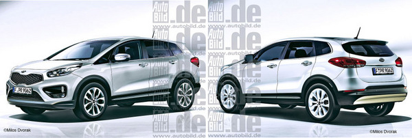 Гибридный кроссовер KIA: акцент на эффектном дизайне